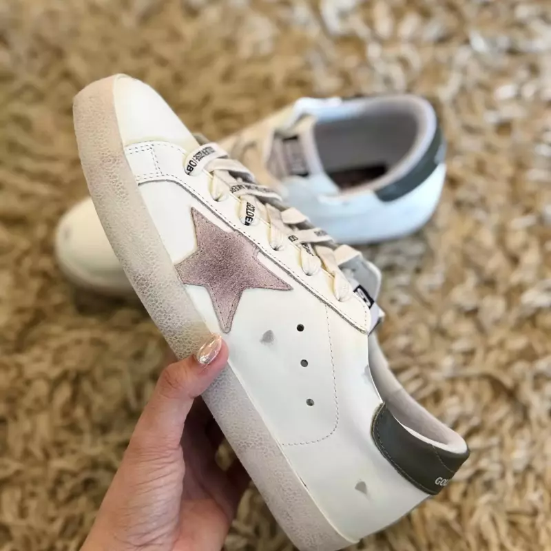 TENIS GOLDEN GOOSE ROSE  STAR