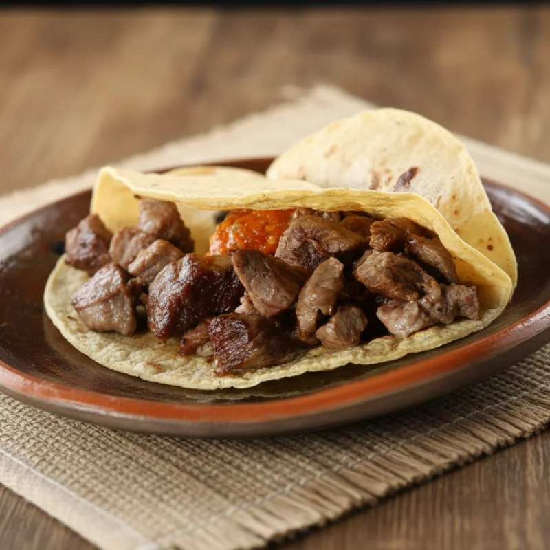 TACO DE CARNE ASADA