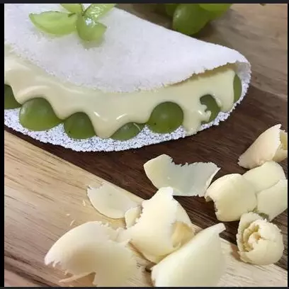 Tapioca de Chocolate Branco.