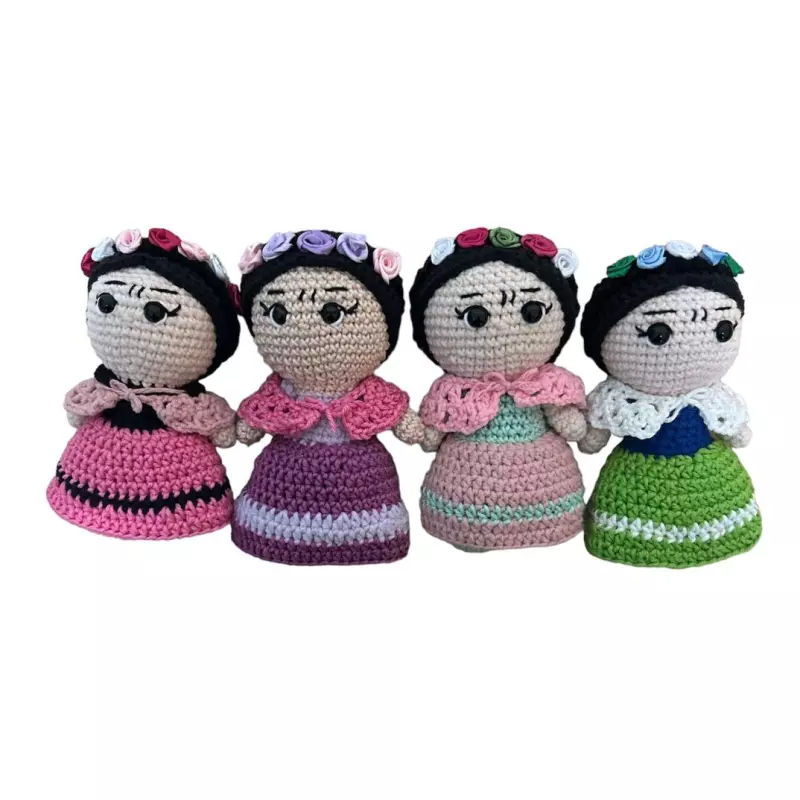Personagens Mexicanos Amigurumi