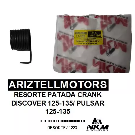 RESORTE PATADA CRANK DISCOVER125 135