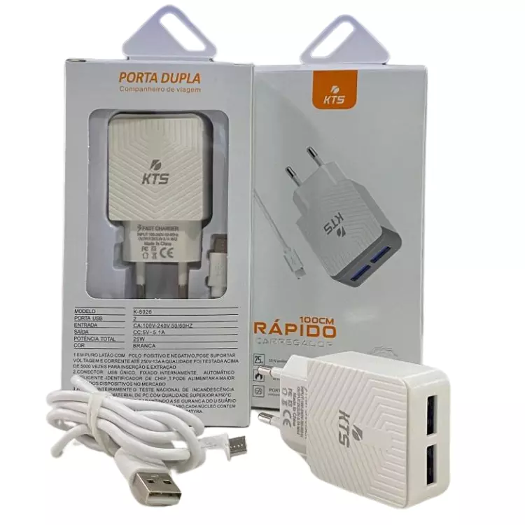 CARREGADOR TURBO V8 KTS K-8026