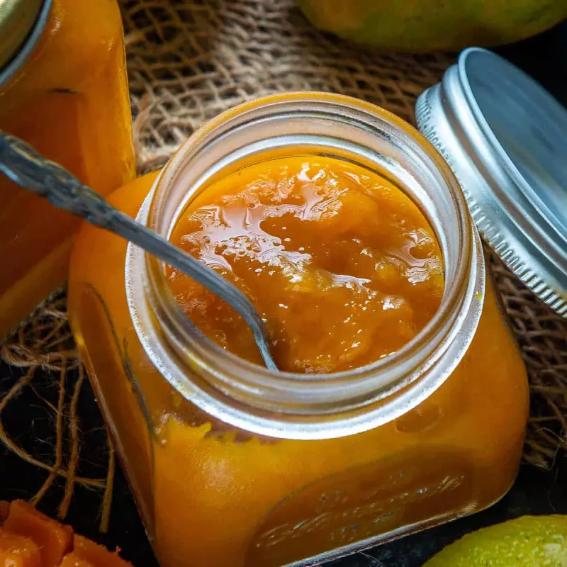 Jalea de mango cardamomo