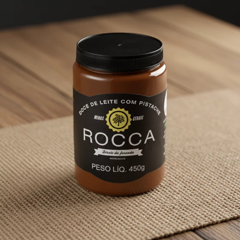 DOCE DE LEITE ROCCA COM PISTACHE