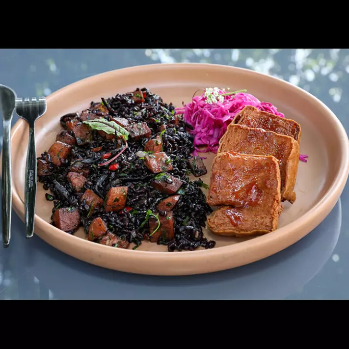 Arroz Carreteiro com Tofu