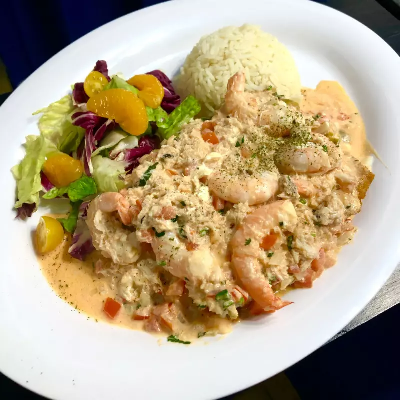 Filete de Pescado a La Portuguesa