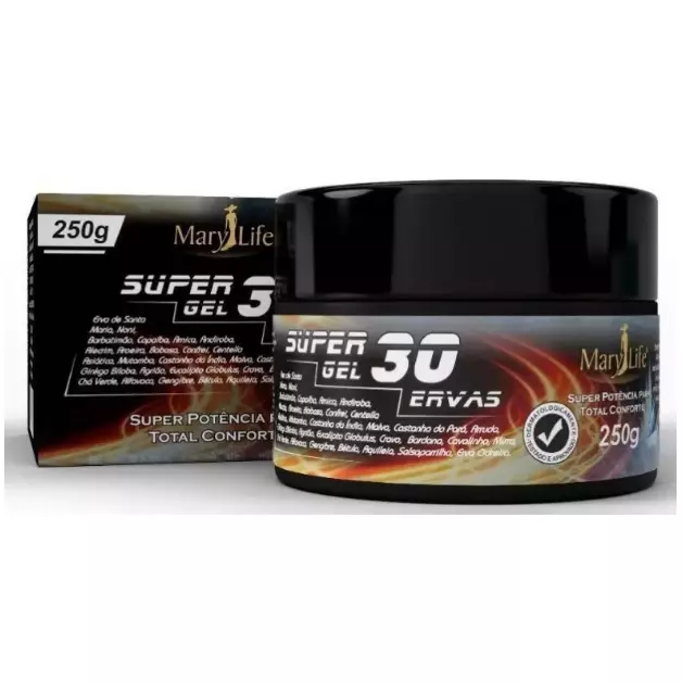 Super Gel 30 Ervas-250gr
