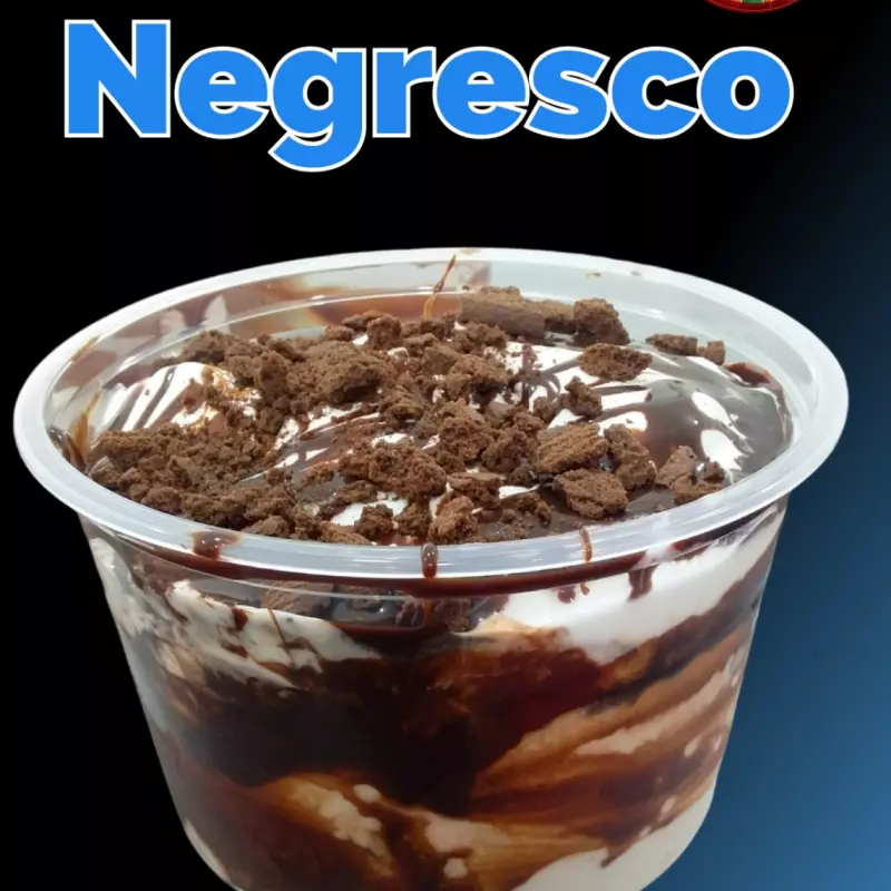 Sorvete 1 litro sabor negresco