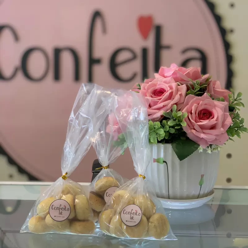 BISCOITINHO DE COCO COM CANELA