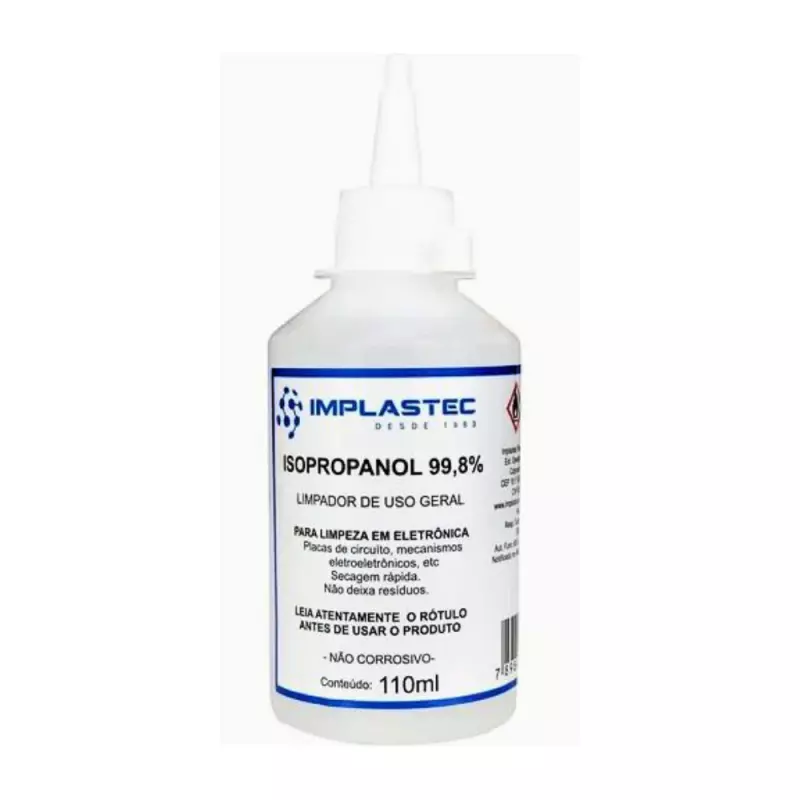 ALCOOL ISOPROPÍLICO 99,8% 110ml