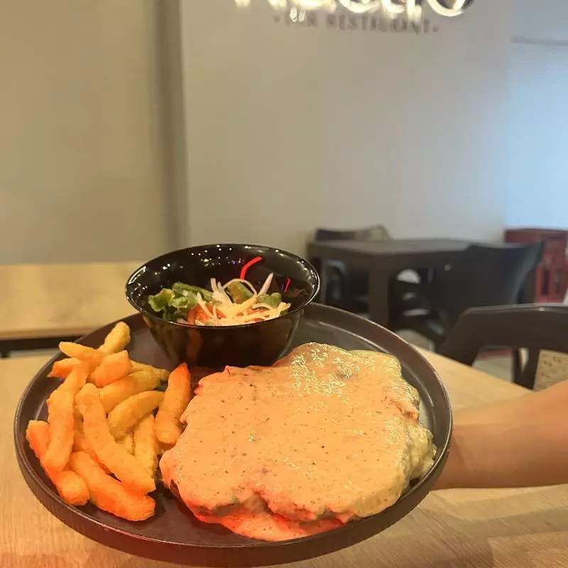 🐖 RIBEYE DE CERDO A LA PIMIENTA