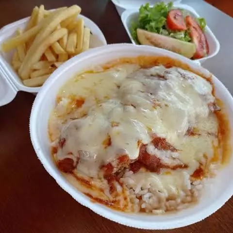 Parmegiana frango crocante