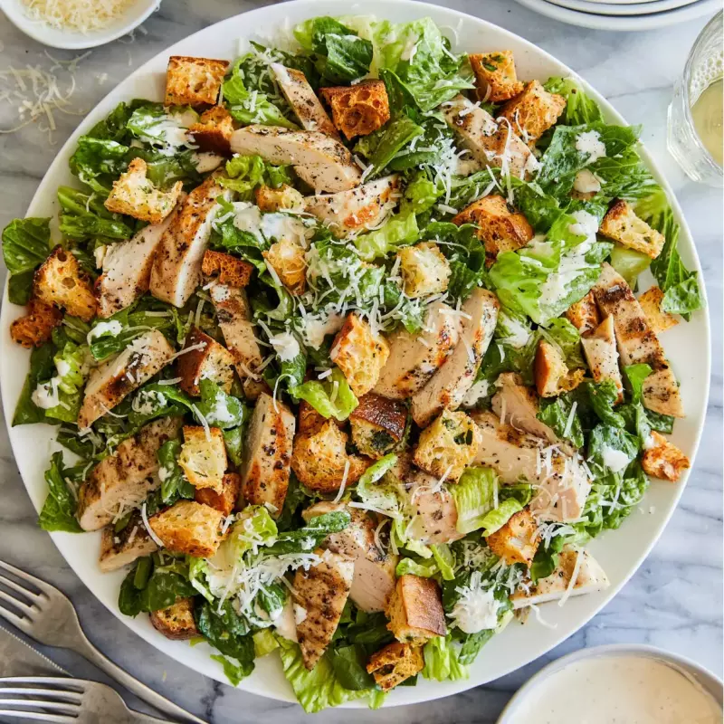 Ensalada César + Pechuga Pollo