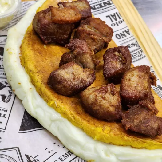 Cachapa Cochino Frito