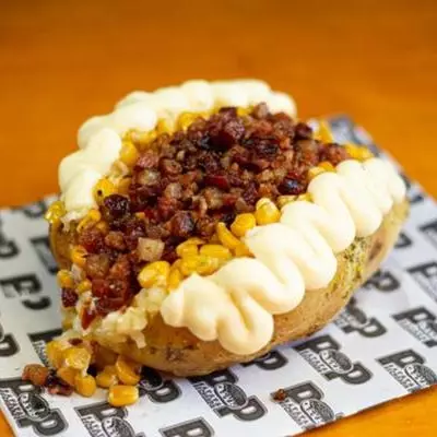 Bacon Catupiry Milho e Batata Palha