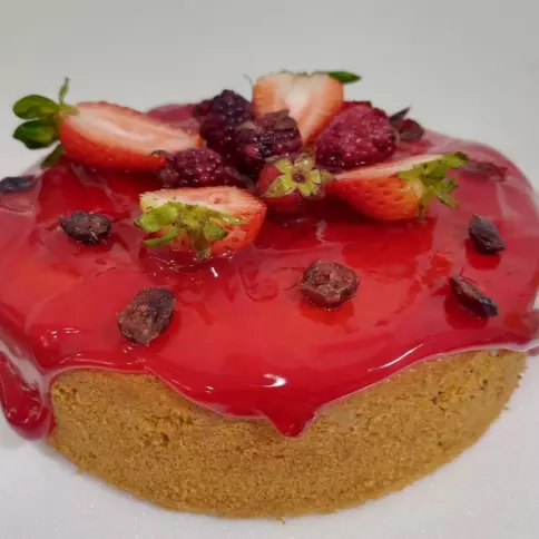 Torta rustica frutos rojos CENTENO