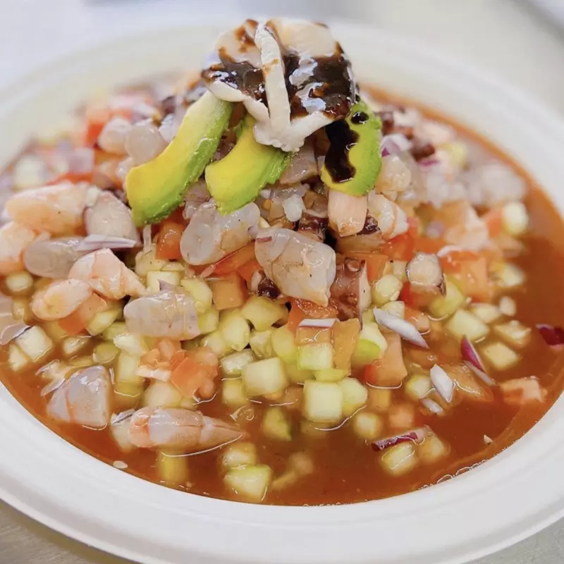 Tostada Scrambled