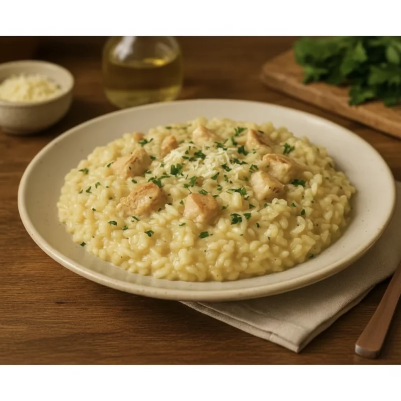 Risoto de Salmão