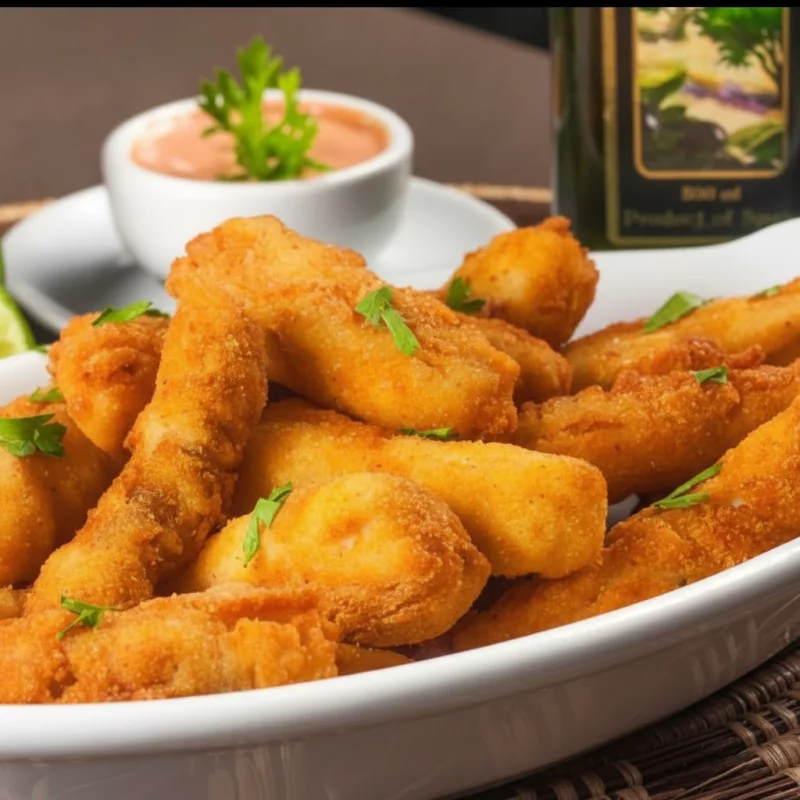 Porção de Tiras de Frango