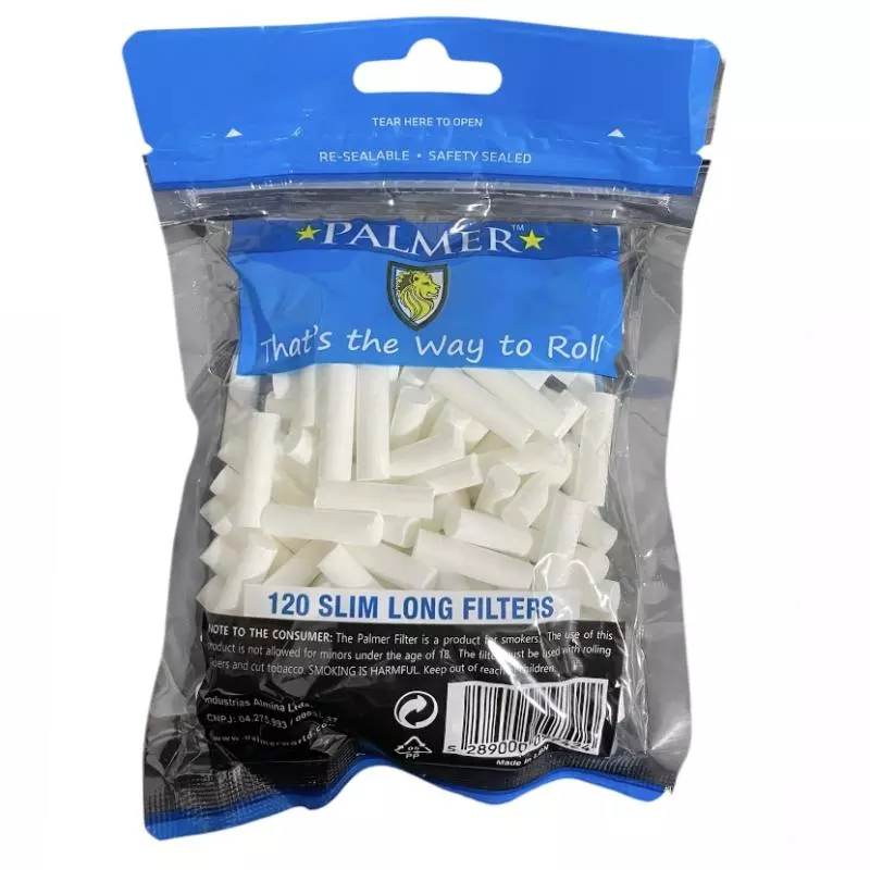 Filtro Pálmer Long Slim com 120un