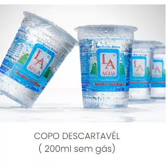 AGUA LA AGUA COPO 48X200ML (4493)