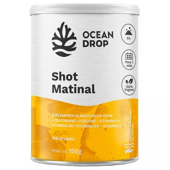 Shot Matinal - Ocean Drop; Em Pó