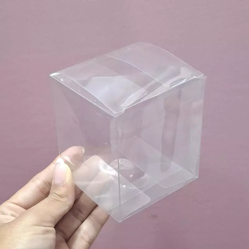 Caja acetatocubo mediana carnaval