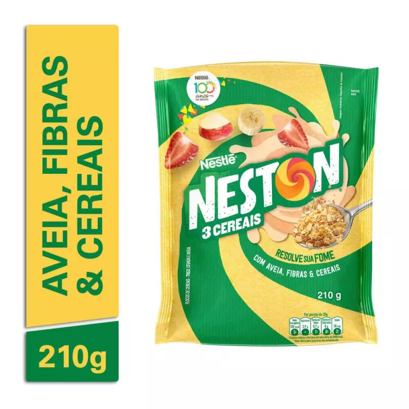 Neston 3 Cereais 210g