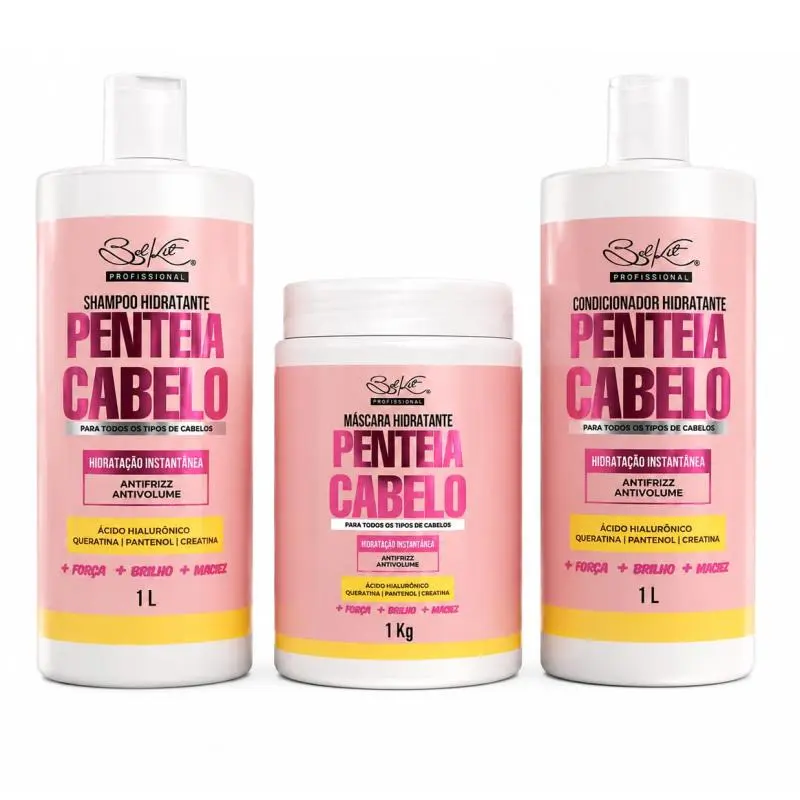 KIT PENTEIA CABELOS 3X1 1L CADA