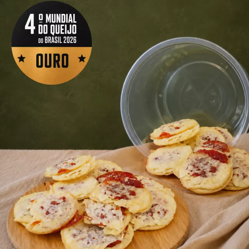 Chips de Queijo Recheado c/ Goiabada