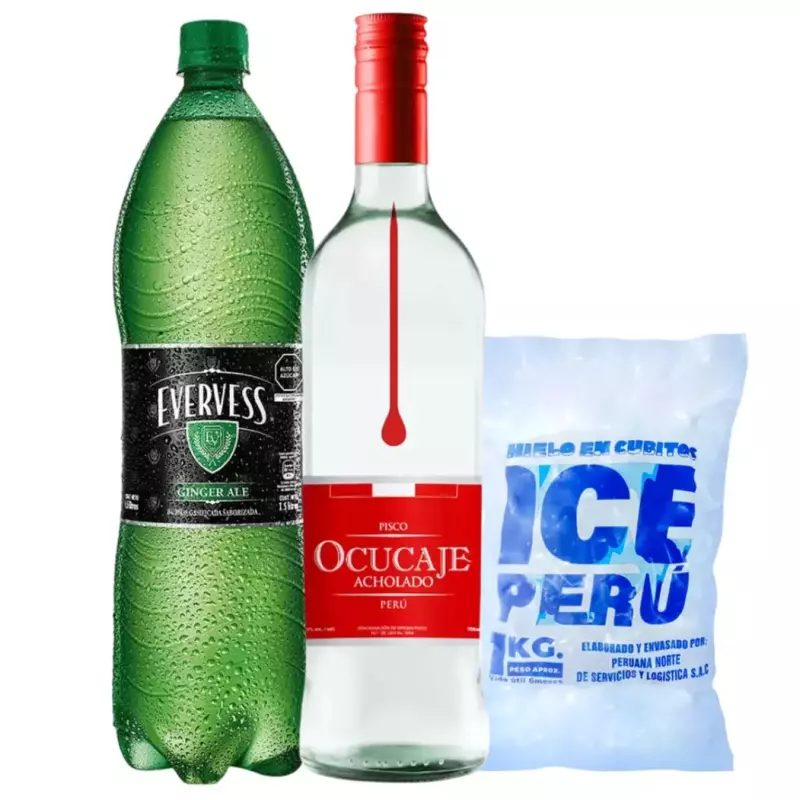 Combo Pisco Ocucaje Gota