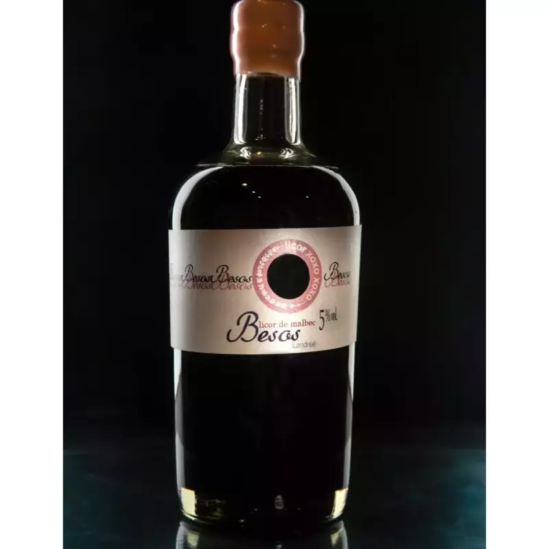 Licor de Malbec BESOS 750 ML 5°/VOL