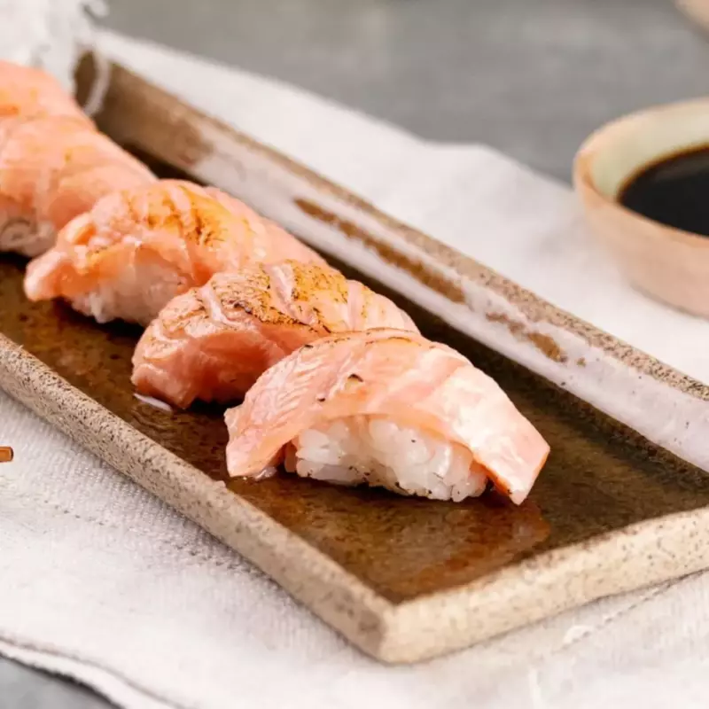 Nigiri Salmão Maçaricado