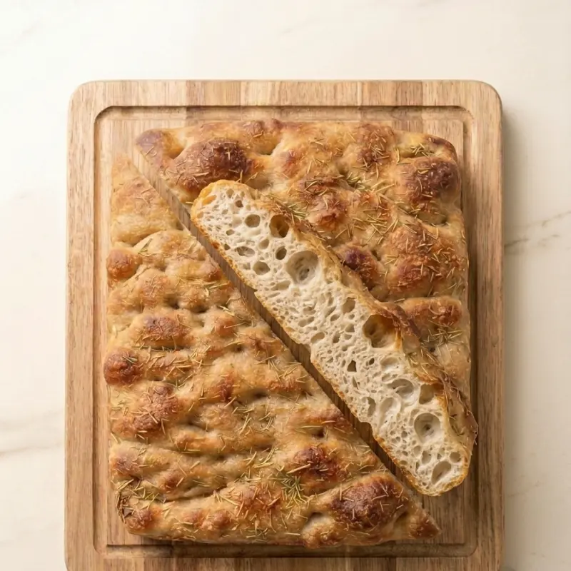 Focaccia masa madre