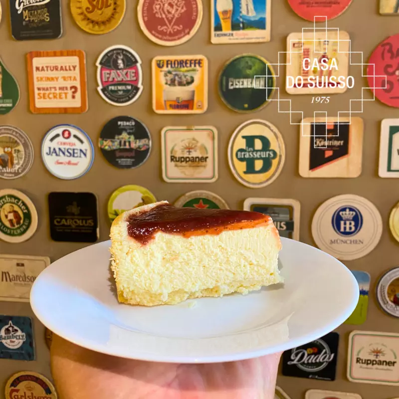 CHEESECAKE DE MORANGO