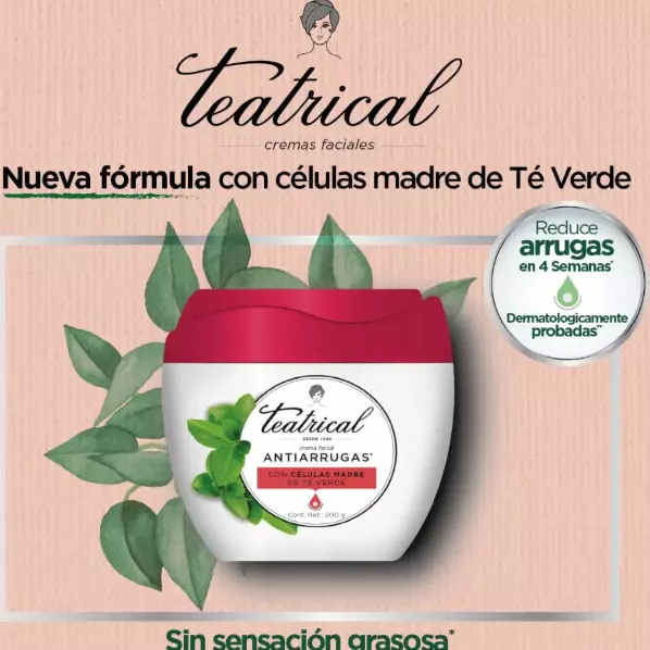 Crema Facial Antiarrugas Teatrical