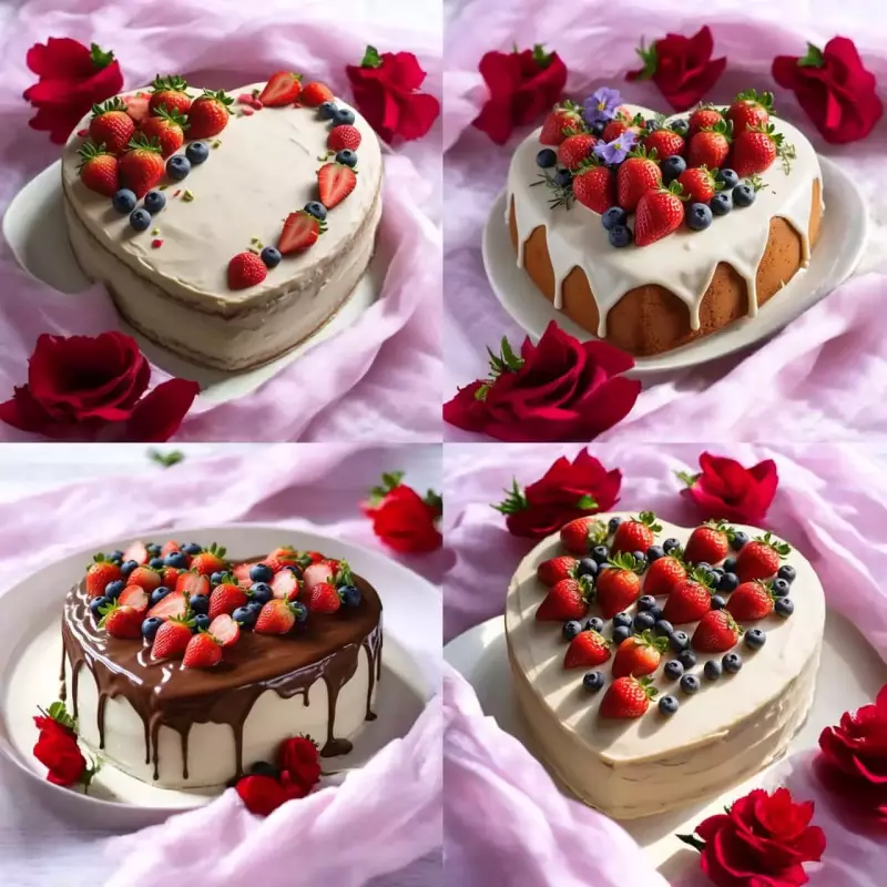 Torta Corazón VAINILLA 🧁