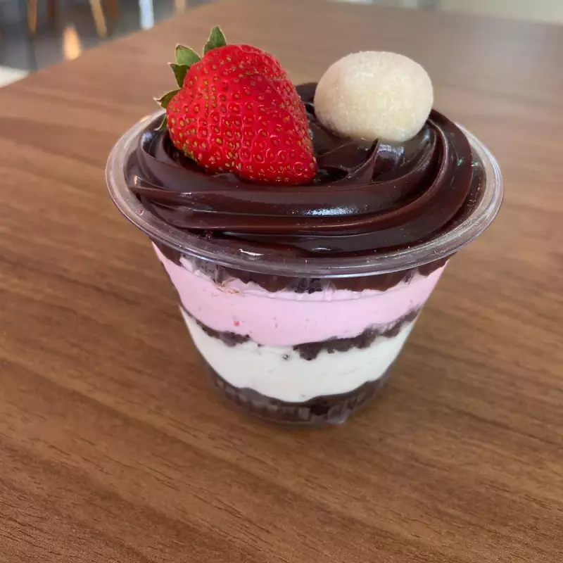 Verrine Mousse de Morango P