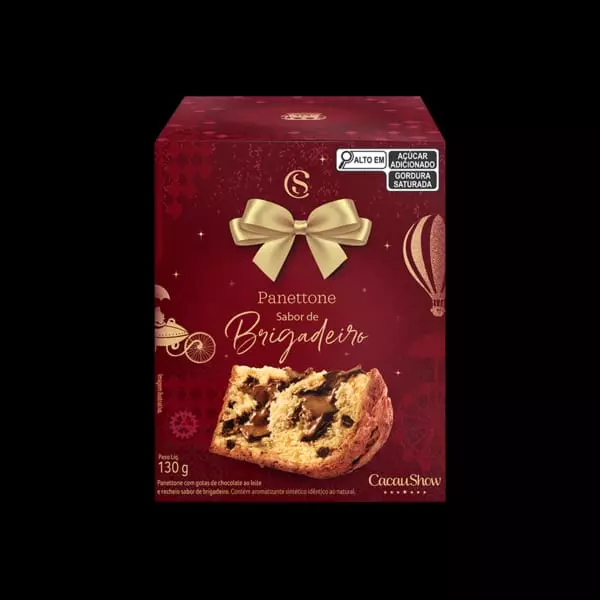 Panettone Sabor de Brigadeiro 130g