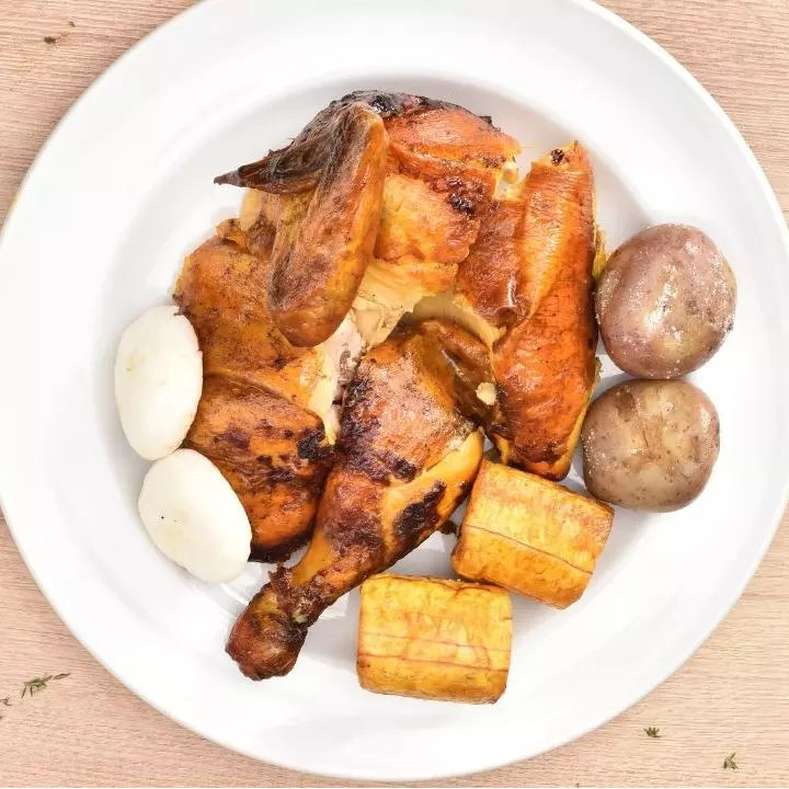 Cuarto de pollo pierna pernil