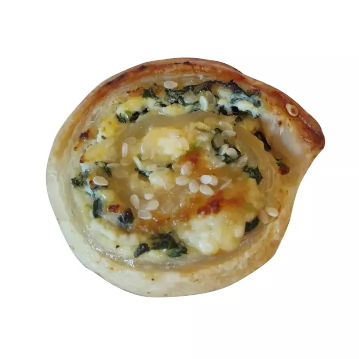 Enroladinho de Espinafre com ricota