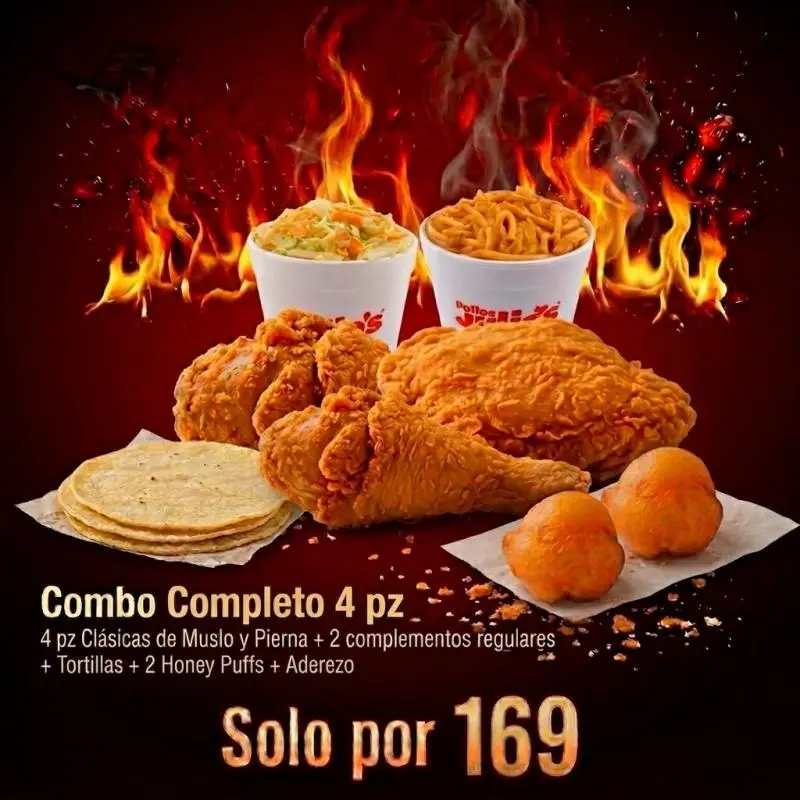 Combo Completo 4 Pz🍗