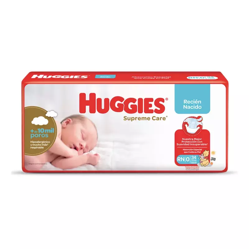 Huggies Supreme Care Recien Nacido
