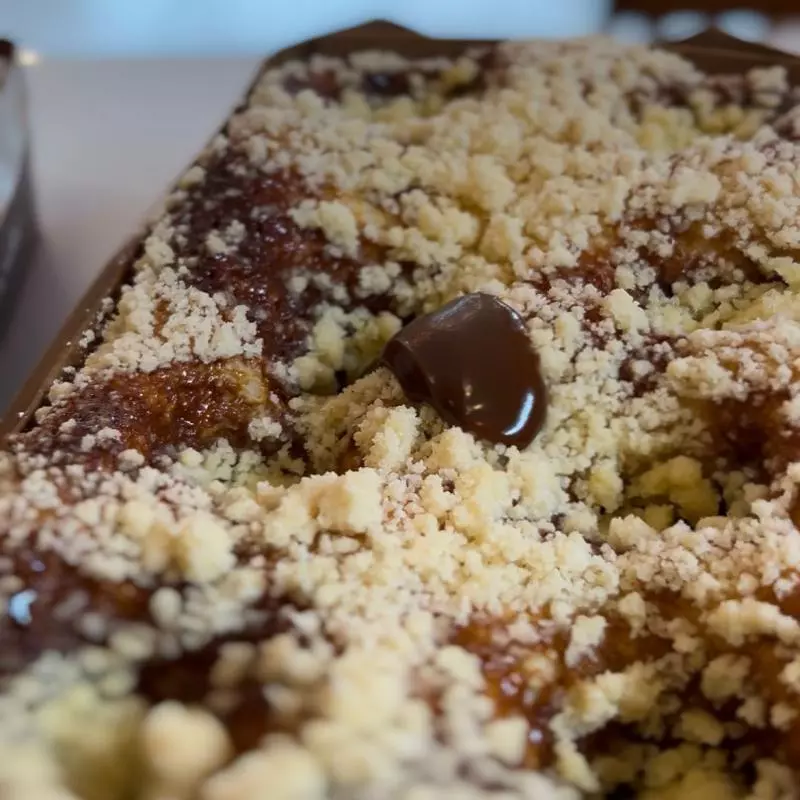 Cuca de Doce de Leite MUMU