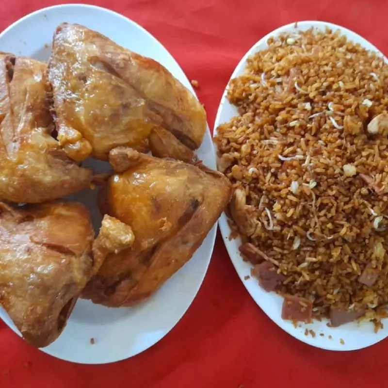 Arroz a la Valenciana Pollo Entero