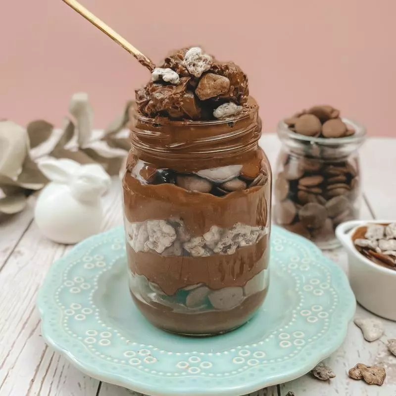 Pote Ovomaltine com Chocolate