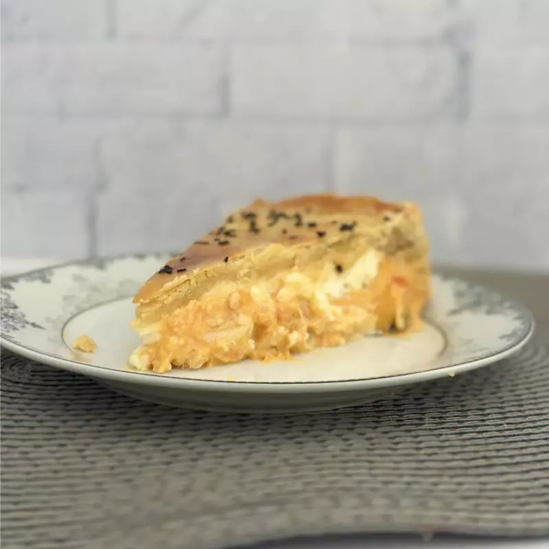Empadão de palmito
