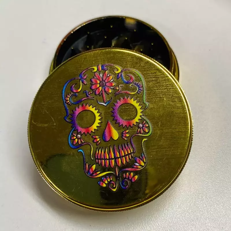 Esmurrugador acrílico dourado