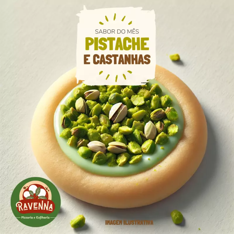 ESFIHA DE PISTACHE