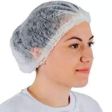 Touca Descartavel Branco C/5 Und.